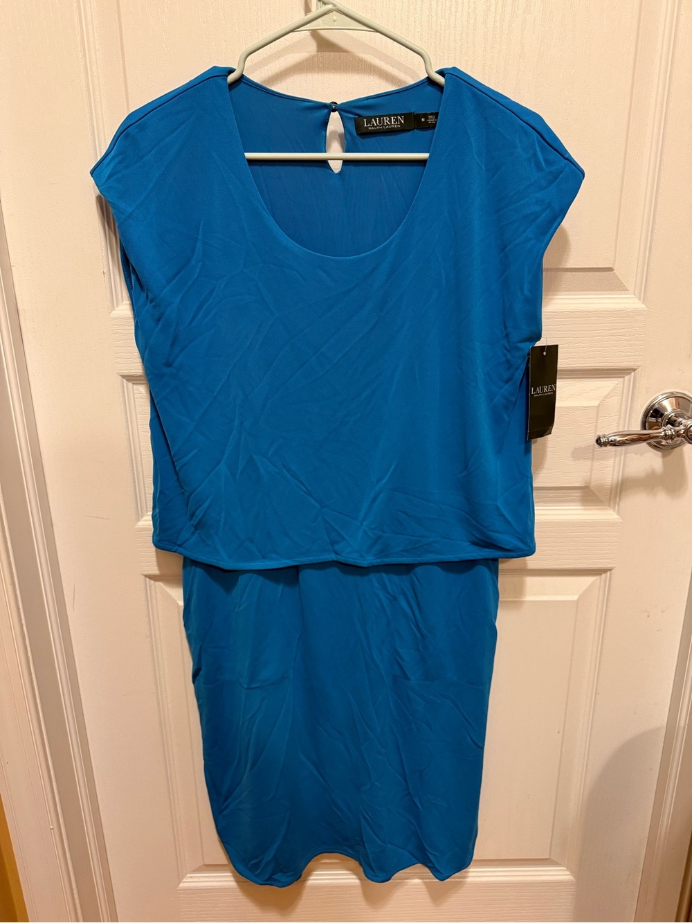 NWT Ralph Lauren Bright Blue Dress